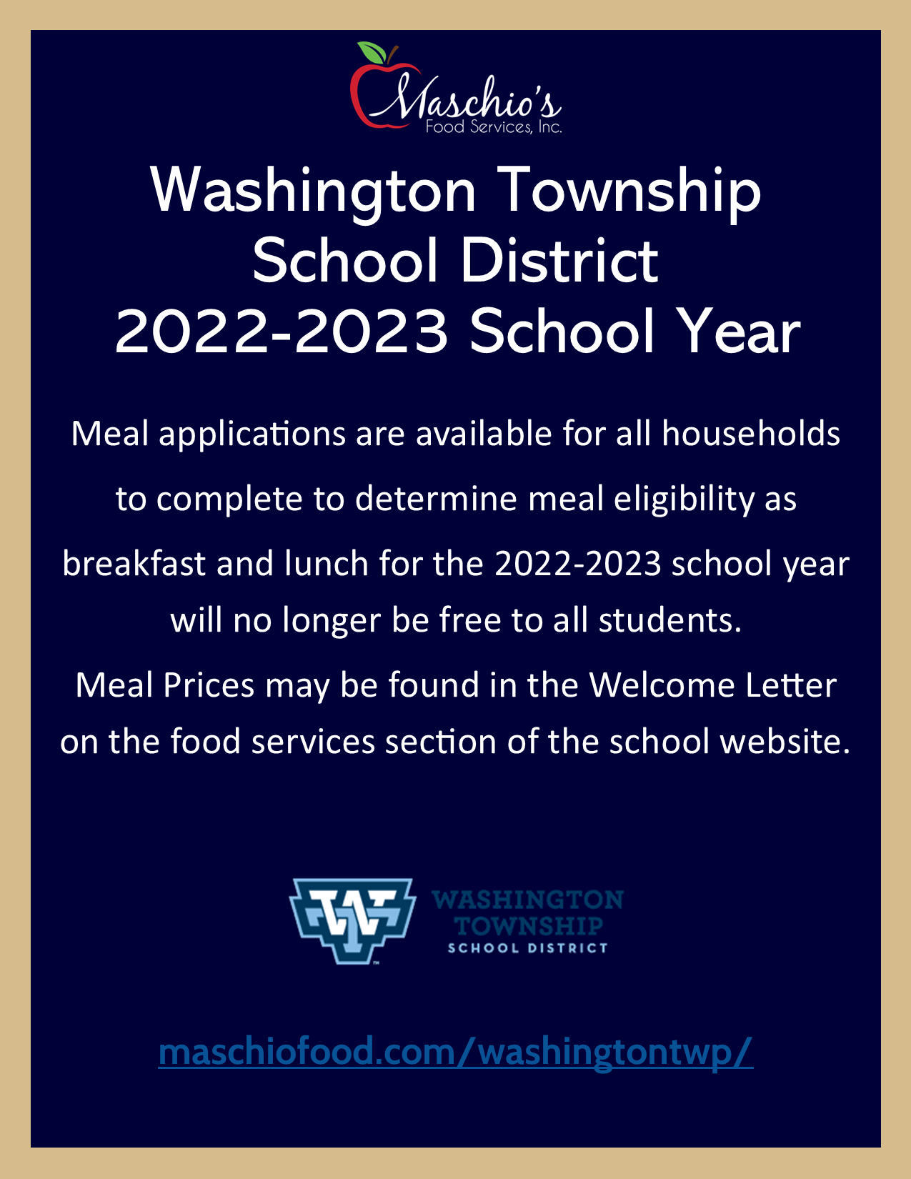 Washington Township Maschio's Food Services